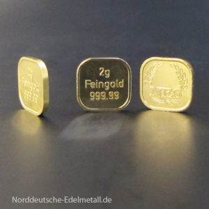 Goldbarren-Superfeingold-99999 Norddeutsche